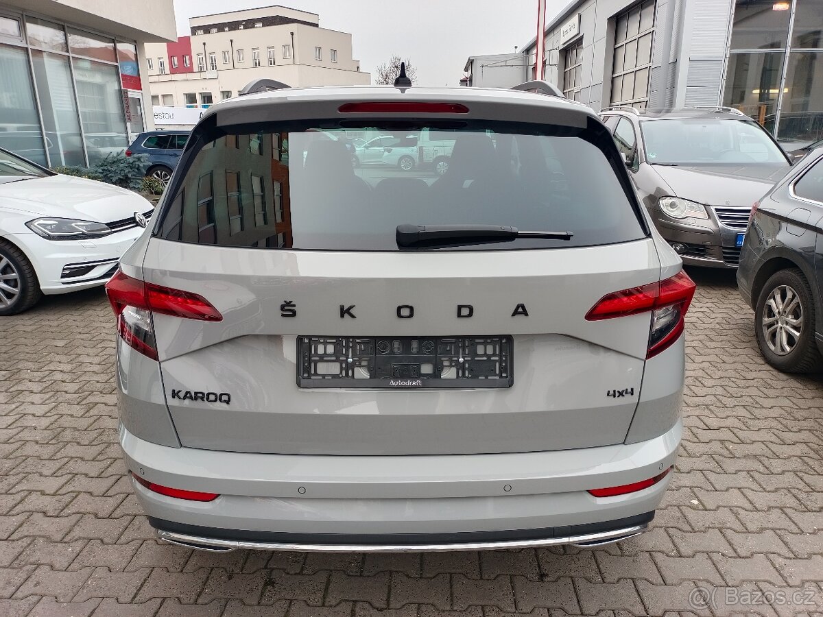 Škoda Karoq 2.0TSI 140kW 4x4 DSG Sportline - Zálohováno - 5