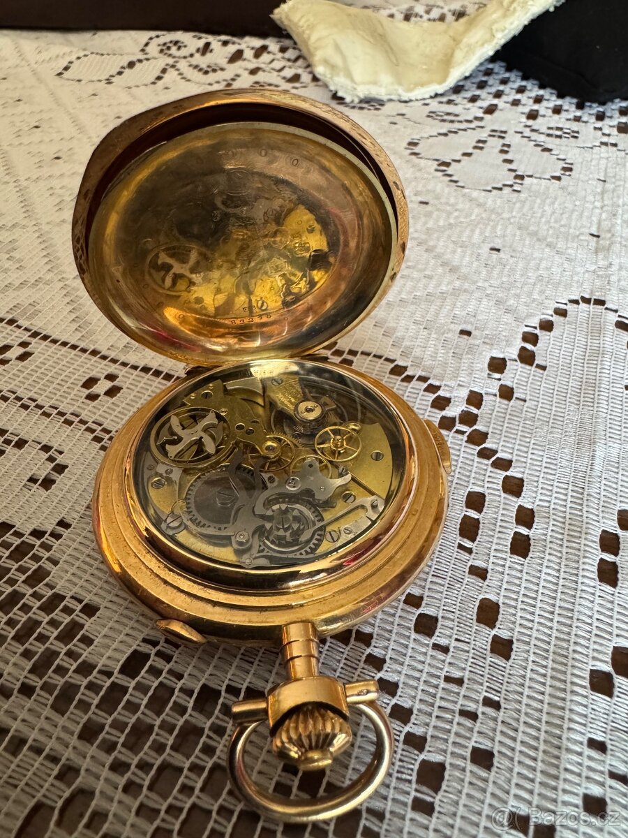 Zlaté bicí hodinky Invecta 14 karátů - 5