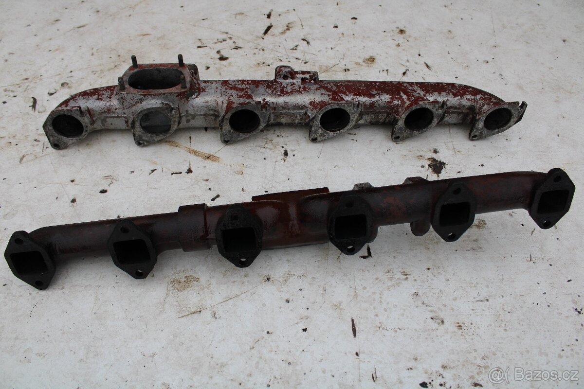 Zetor 16145 turbo svody motoru výfukové a sací - 5