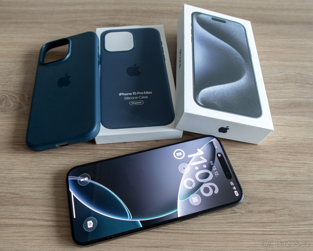 Apple iPhone 15 Pro Max, 256GB, Blue Titaniun - 5