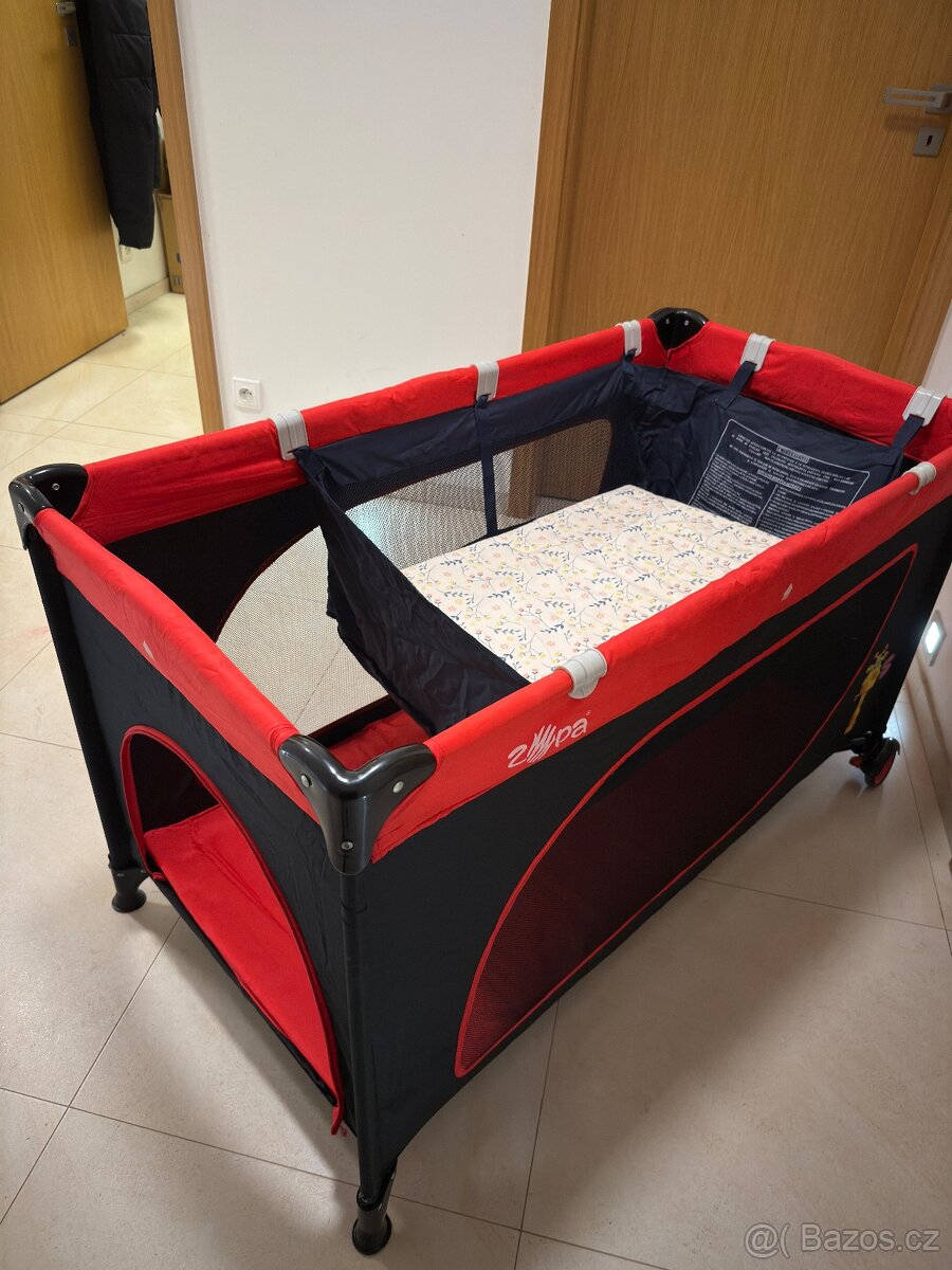 Cestovní postýlka Zopa Camping s matrací - 5