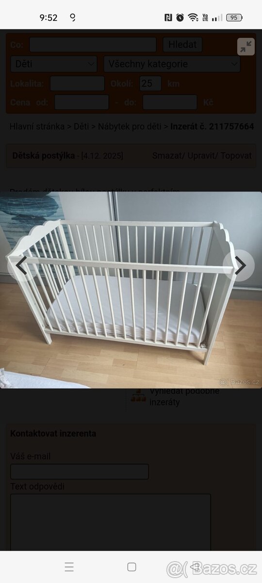 Prodám dětskou ohrádku,postýlku….. - 5