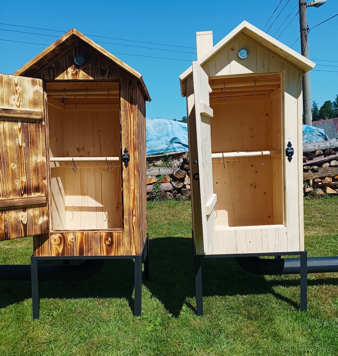 Dřevěné udírna - 5