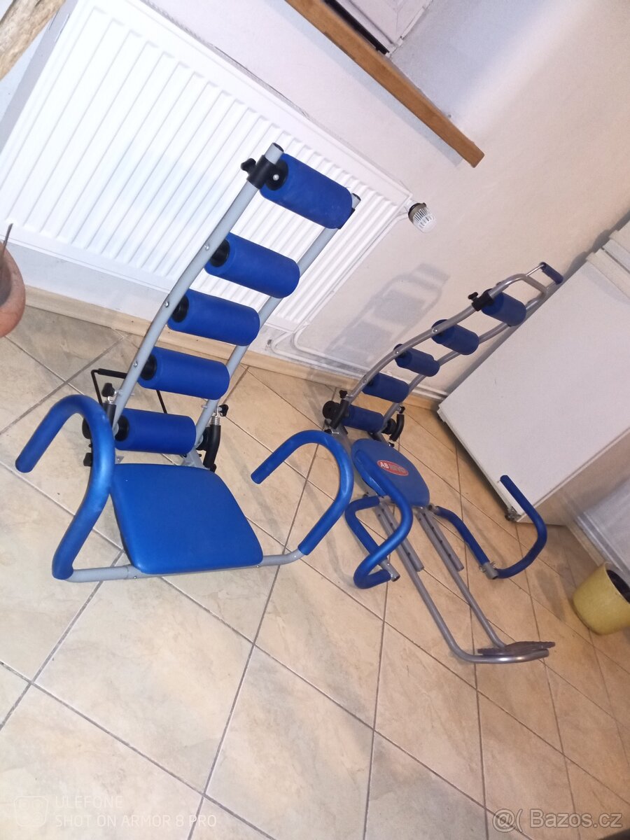 Posilovací stroj na břicho - 2 VARIANTY - 5