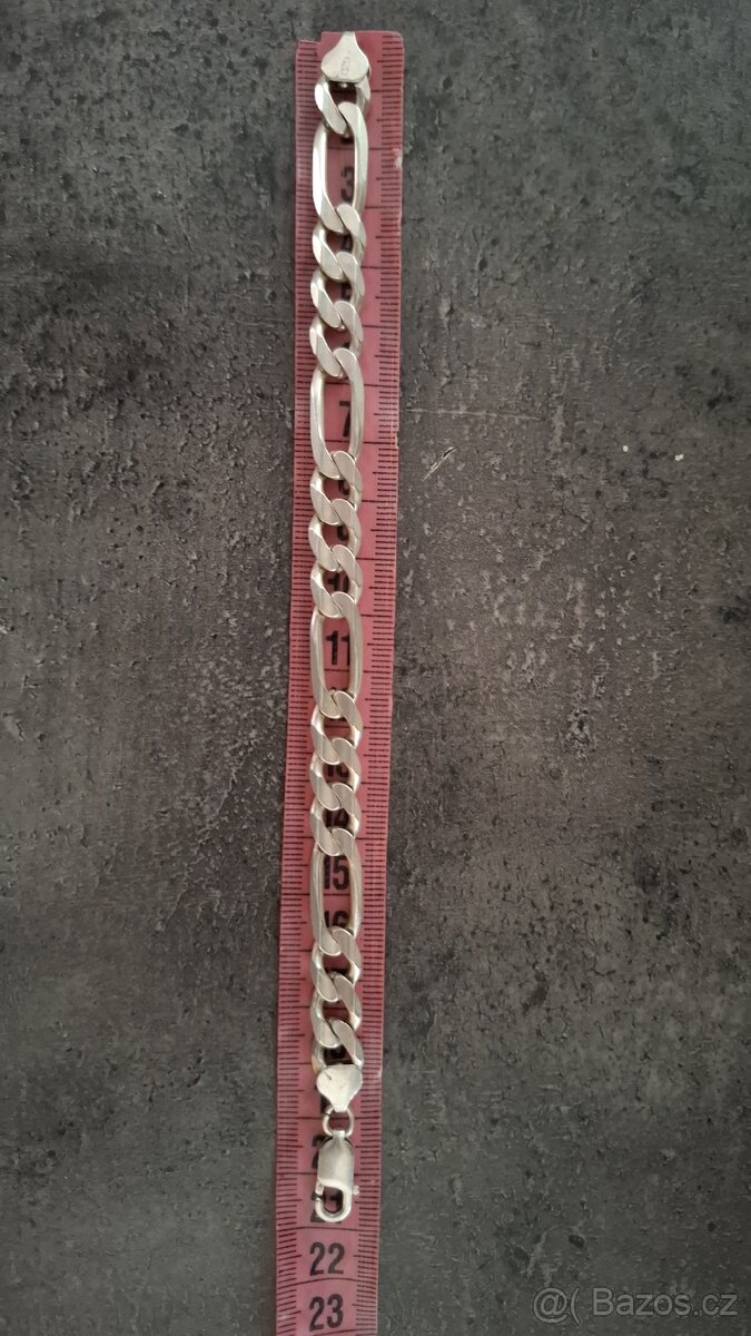 Stříbrný náramek ryzost 925/1000 - 5
