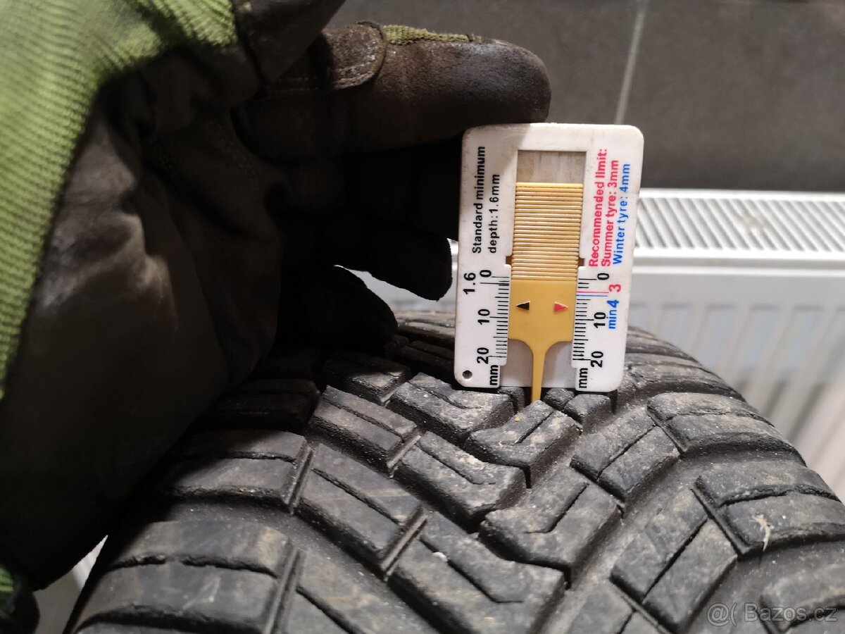 Opel Meriva disky 15 + celoroční 185/60/15. - 5