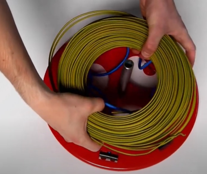 Cívka na kabely, s bungee šňůrami - 5