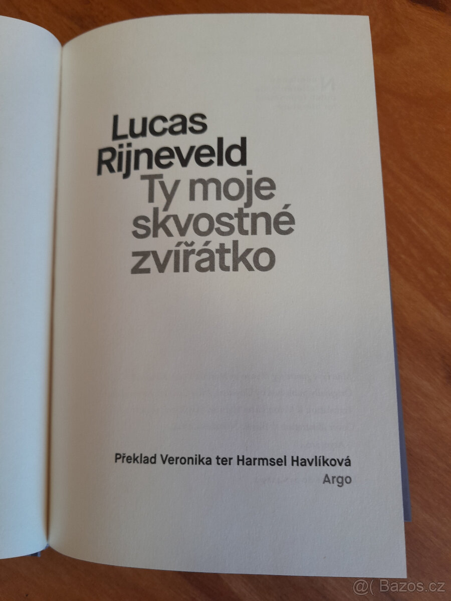 Kniha M. L. Rijneveld Ty moje skvostné zvířátko - 5
