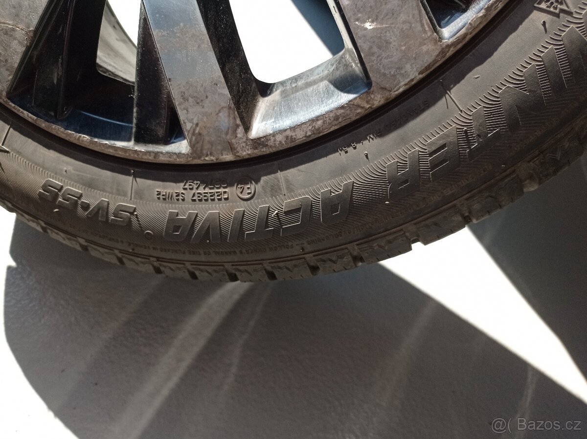 Zimní al kola 18" TOLUCA ORIGINAL VW T6, T6.1, T5 Multivan - 5