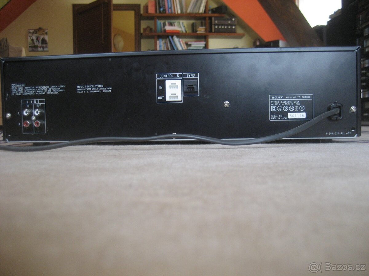 Prodám tape deck SONY TC-WR 800 - 5