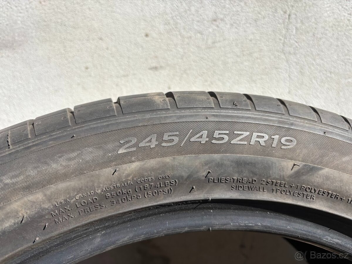 letní pneu Hankook 245-45-19 - 5