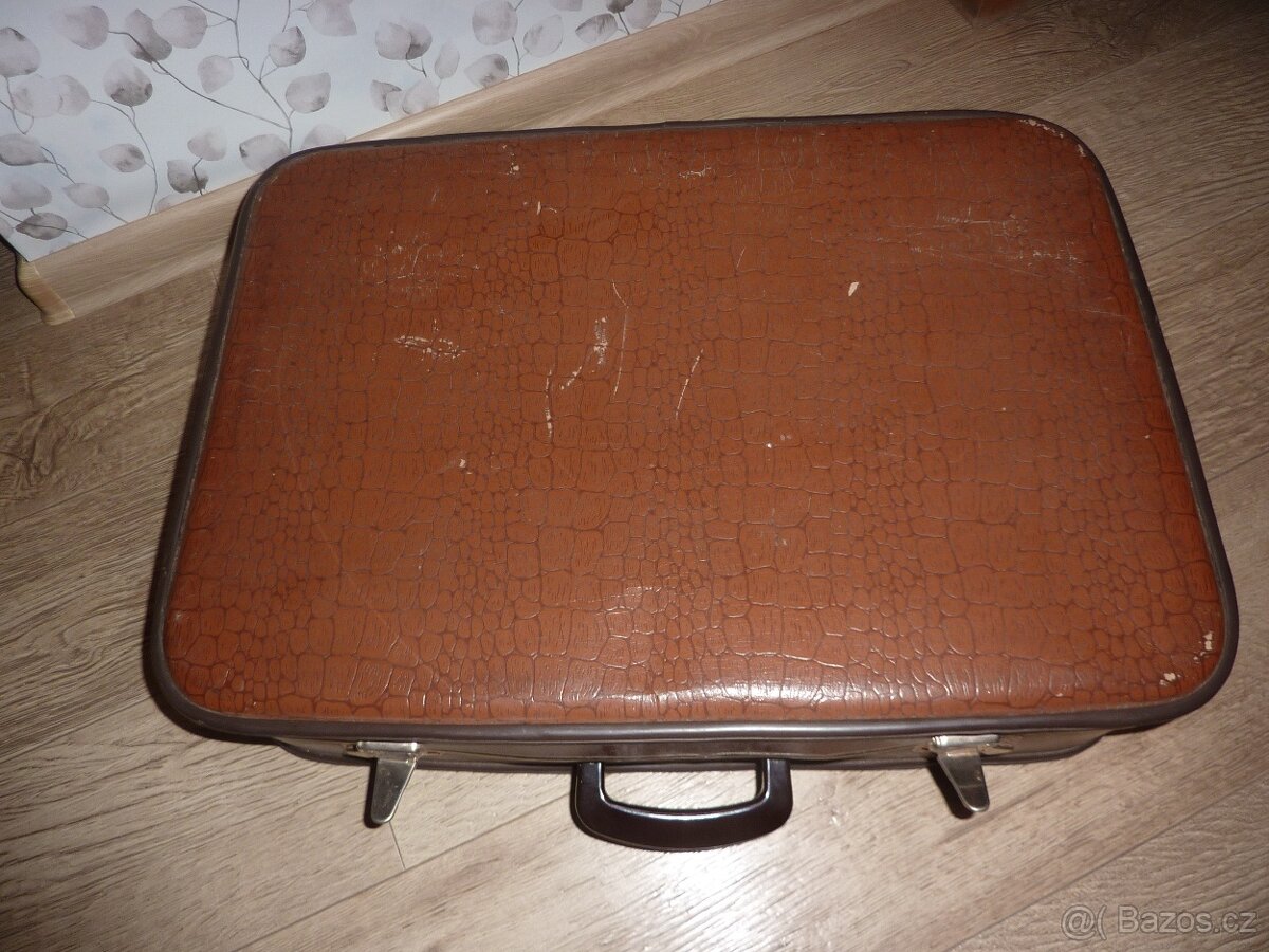 Starý retro kufr - 5