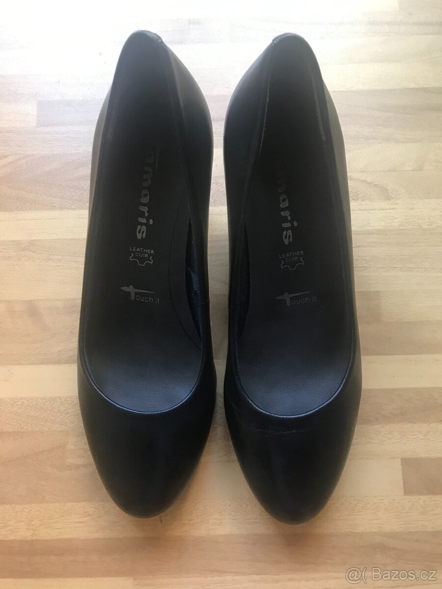 Černé lodičky zn.Tamaris vel.37 - 5
