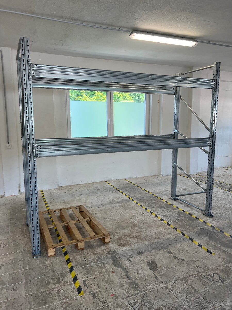 Paletový regál 2500x2700x1000mm - 5