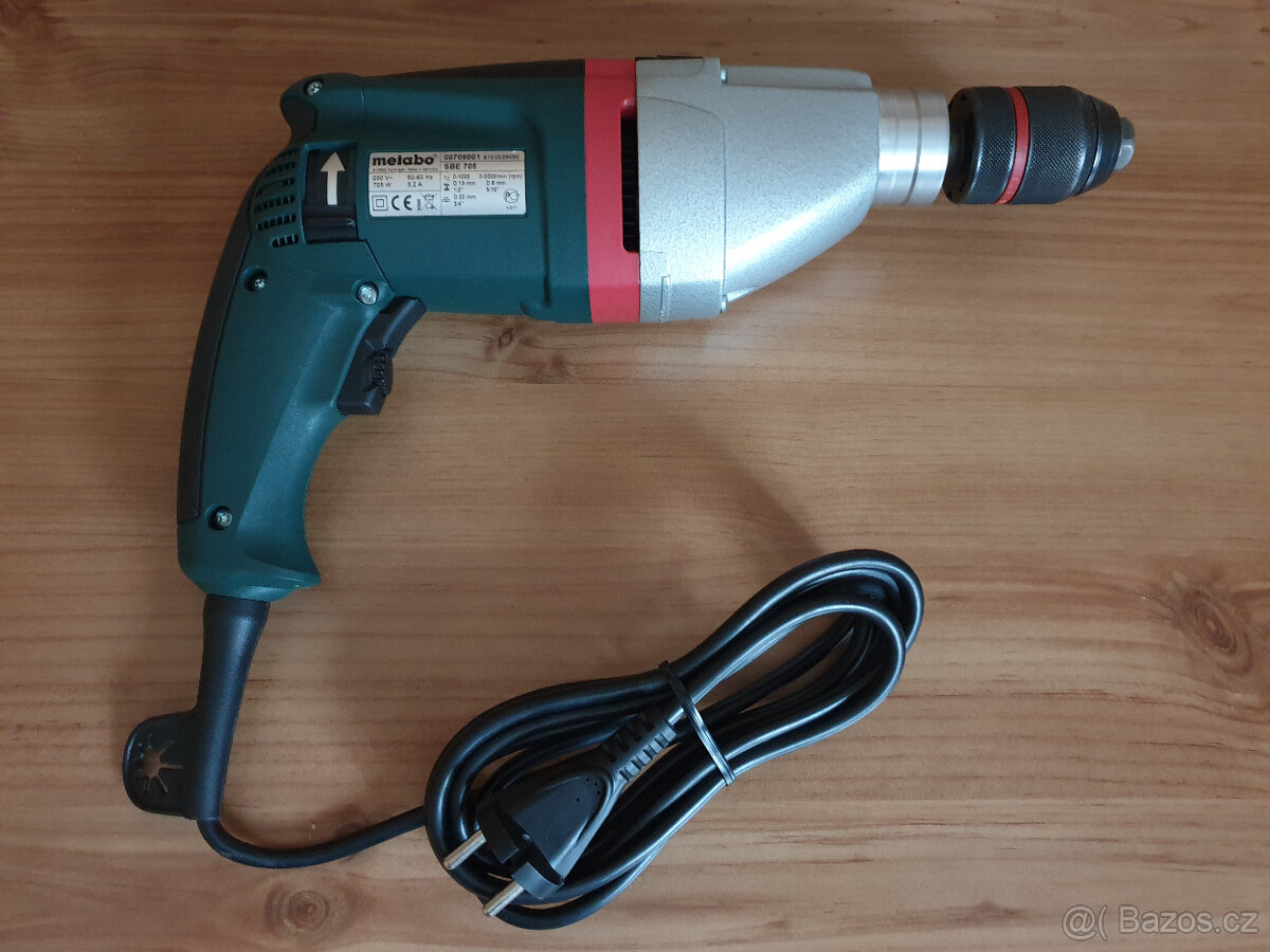 Příklepová vrtačka Metabo SBE 705, nová - 5