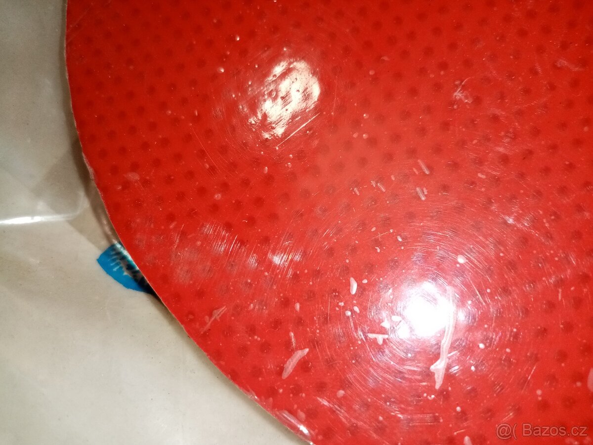 Retro ping pong pálka nepoužitá a míčky - 5