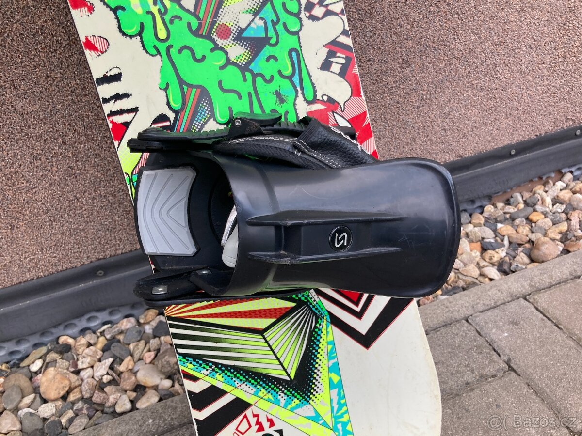 Snowboard RIDE - 110 cm + vázání - 5