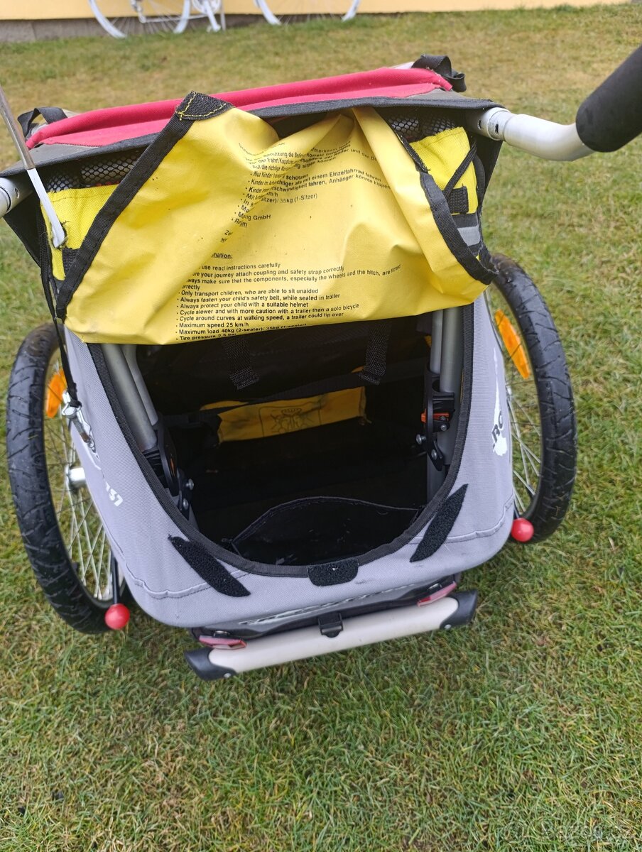 Dětský vozík za kolo - 5