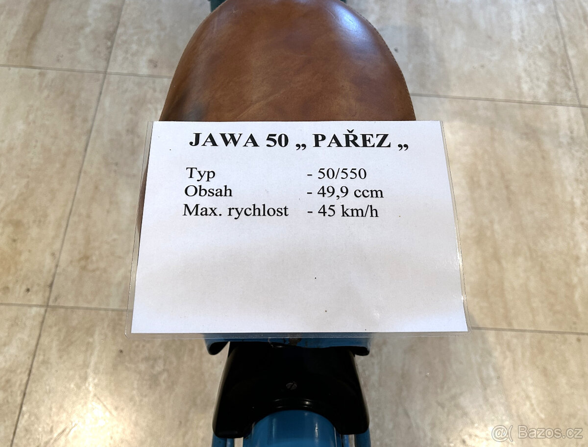 Jawa 50 "Pařez" - modrý - 5
