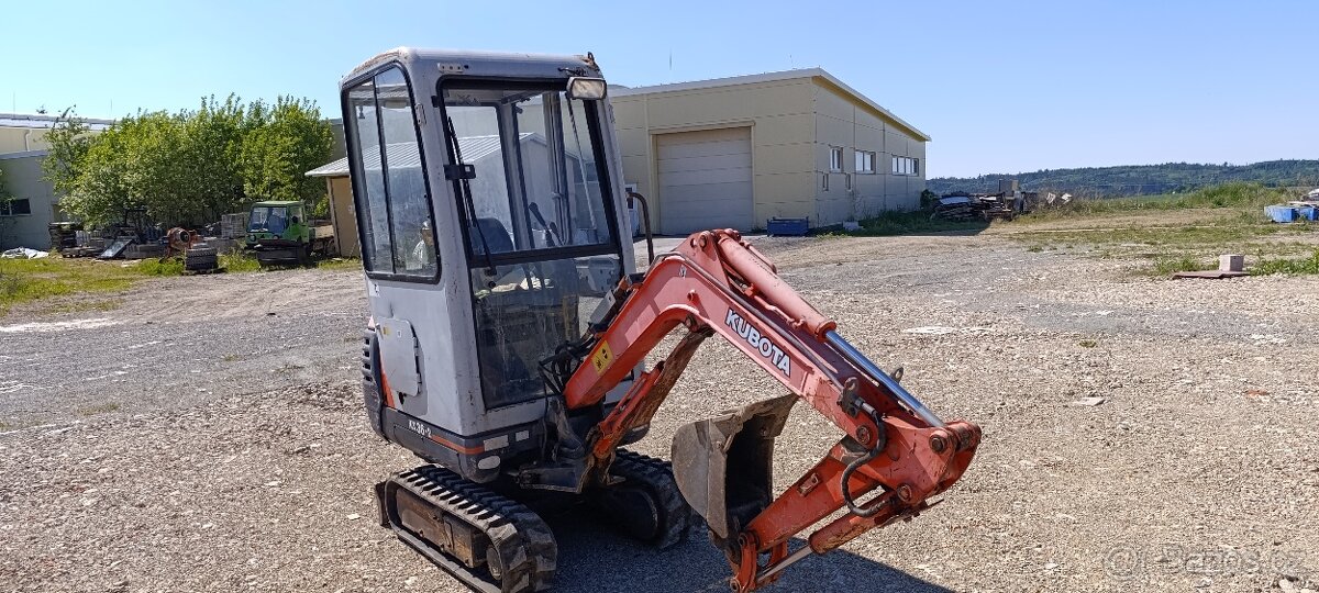 Prodám minibagr Kubota - 5