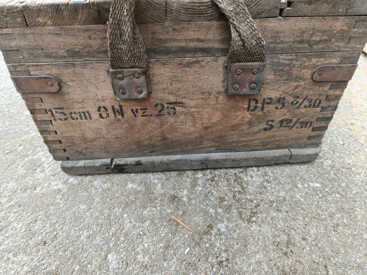 Vojenská bedna, 15cm CN vz. 25 - 5