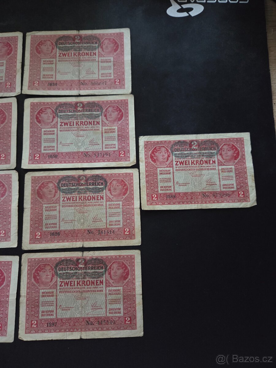 Bankovy - Rakousko-Uhersko - Két korona/Zwei kronen - 1917 - 5