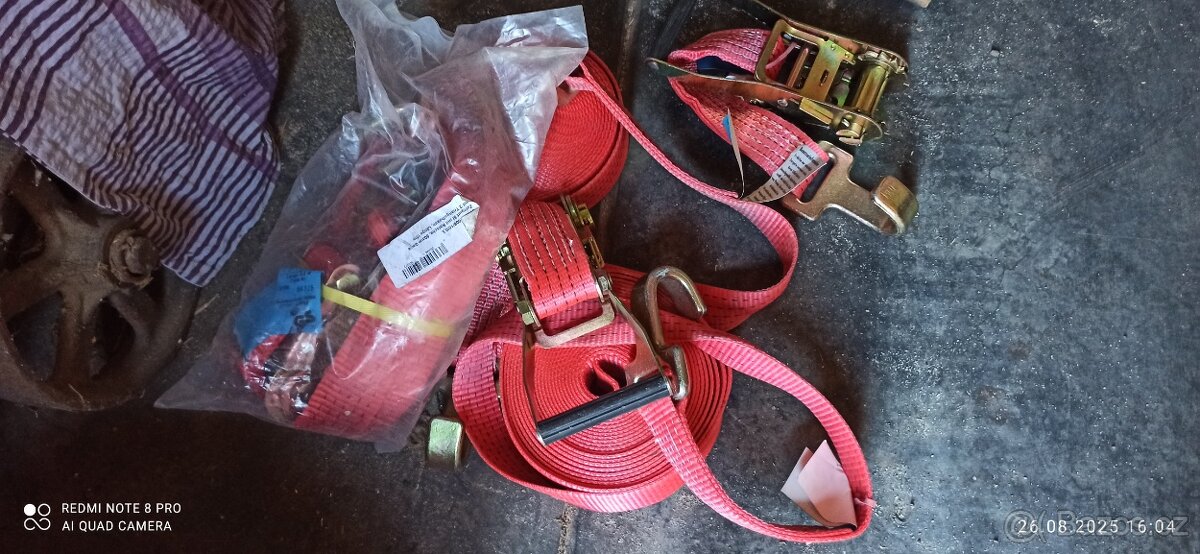 Stahovací pásy nové 3ks - 5