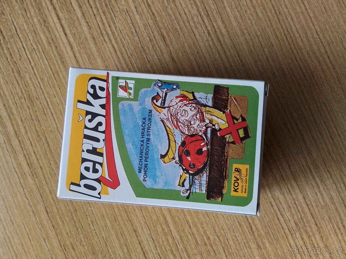 KOVAP Beruška na klíček - Legendární plechová hračka - NOVÁ - 5