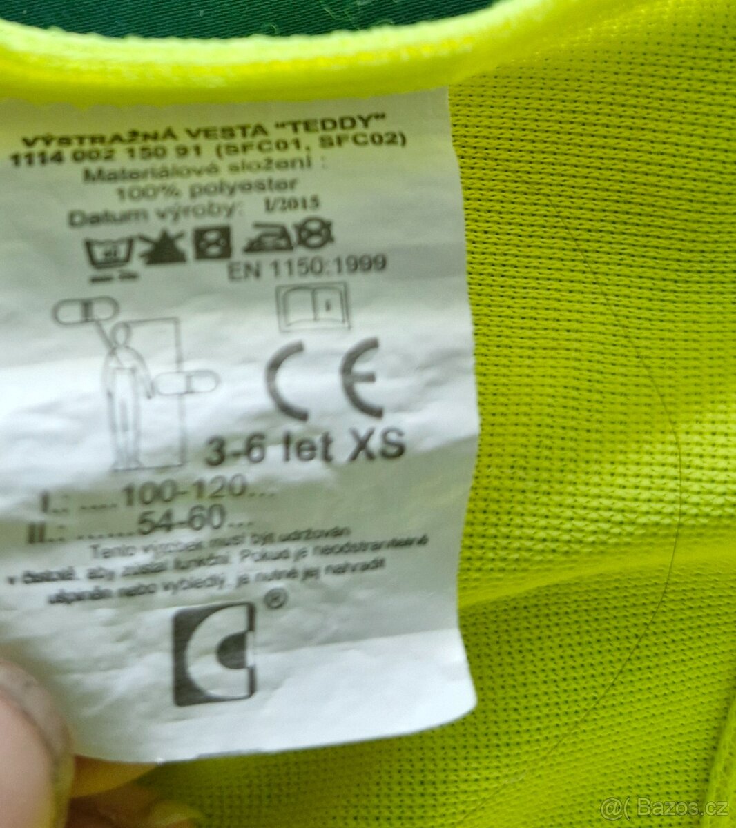 Cyklokraťasy , pláštěnky, 2x výstražná vesta - 5