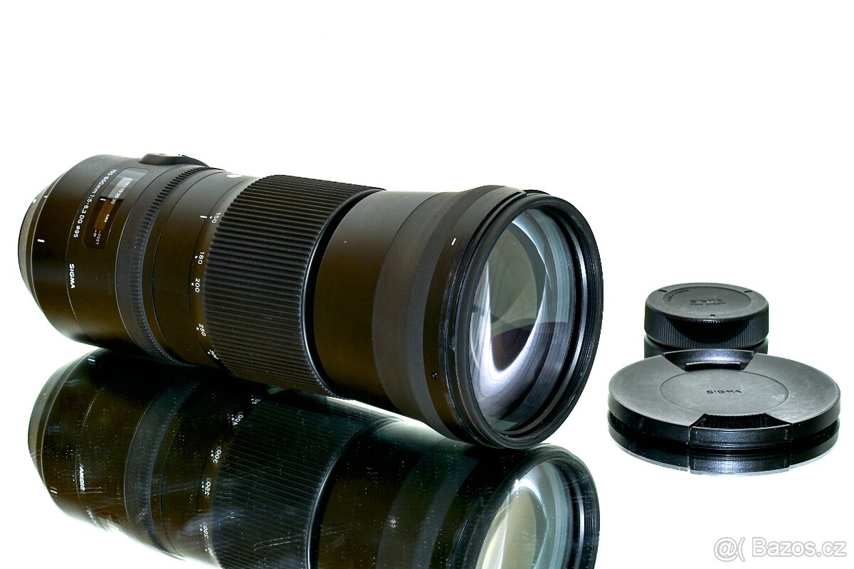 Nikon Sigma 150-600mm DG OS + UV + neopren TOP STAV - 5