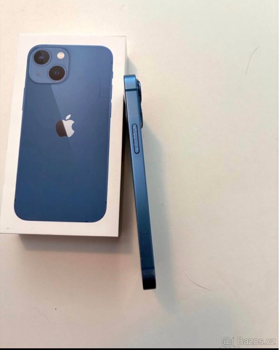iPhone 13 mini 128gb modrý, 86% baterie - 5
