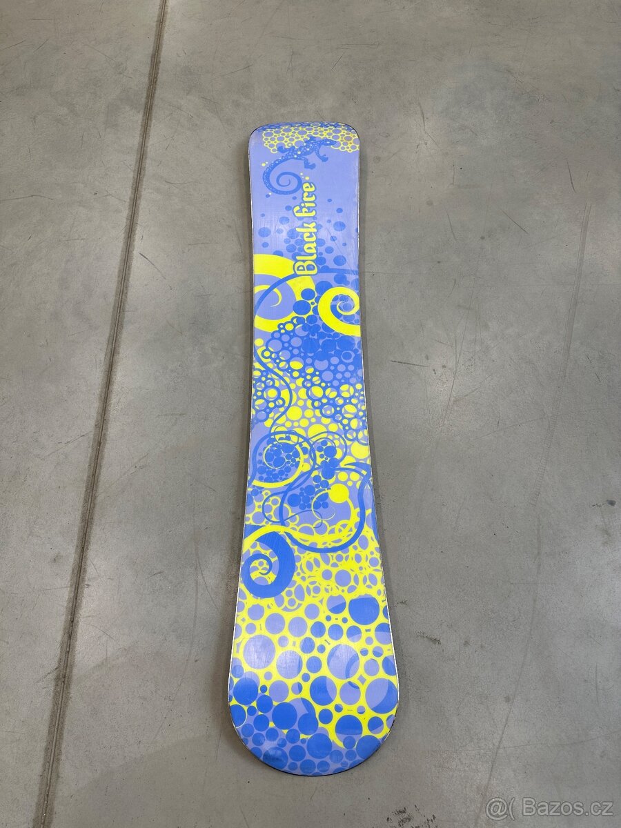 Snowboard Black Fire 162cm - 5