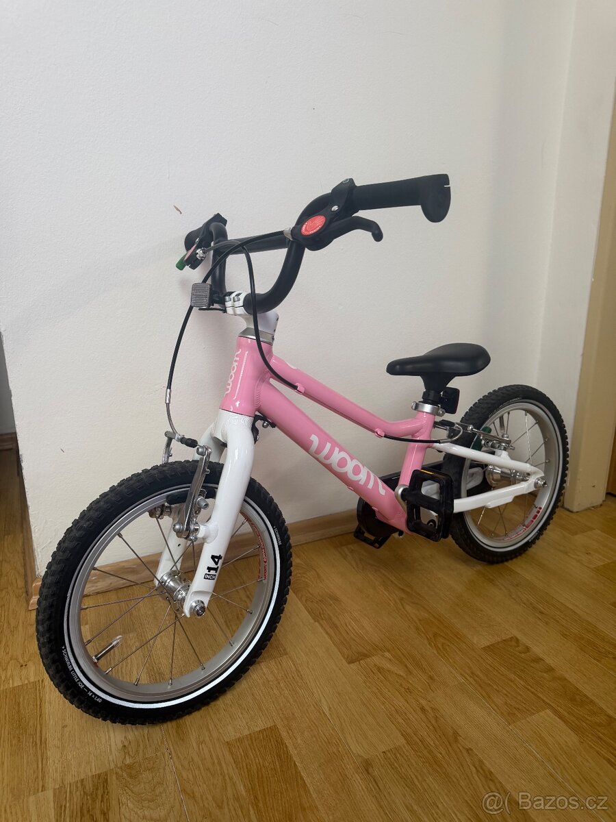 Dětské kolo Woom 2 Go Powder pink - 5