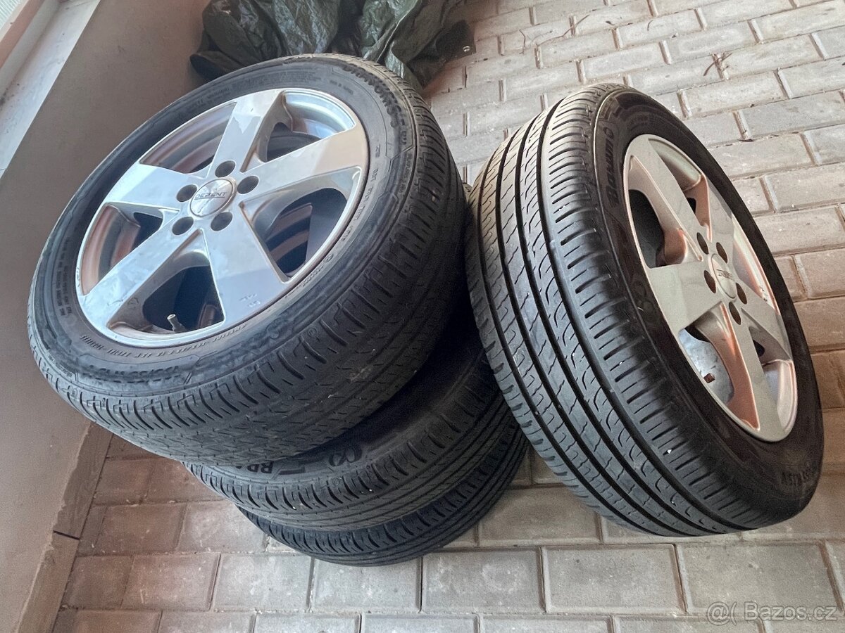 Letní pneu s disky Barum Bravuris 4 ks 195/55/R15V (použité) - 5