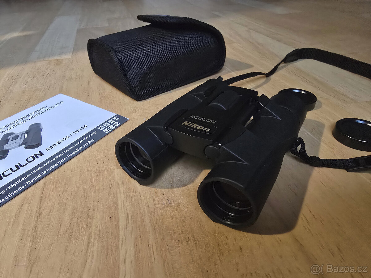 Nikon Aculon A30 10x25 Black – Téměř Nový, Jen 3x Použitý - 5