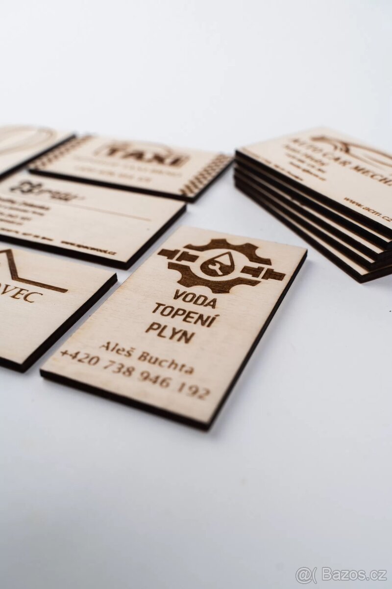 Vizitky gravírované na míru - 5