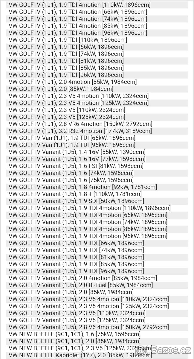 Výměník klimatizace Golf IV. - 5