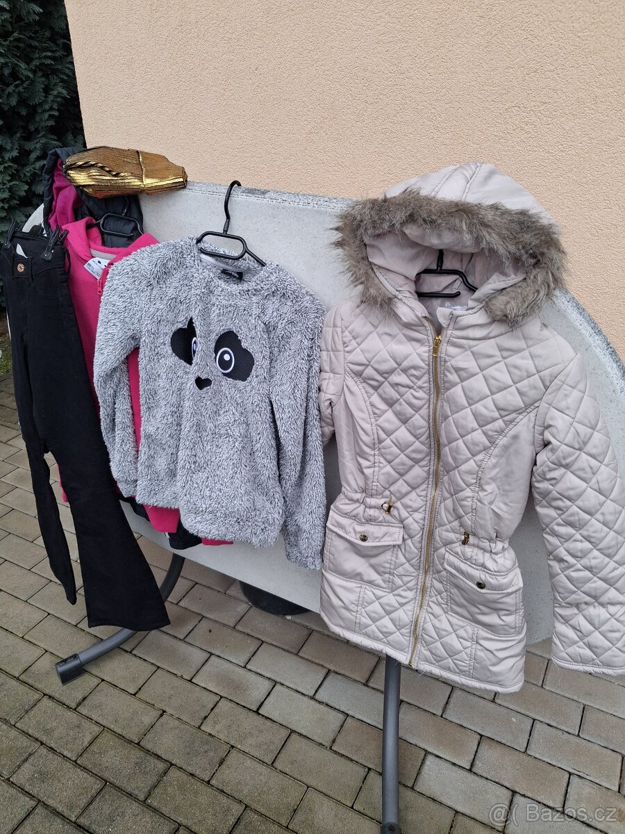 Holčičí oblečení vel.146/152 - 5