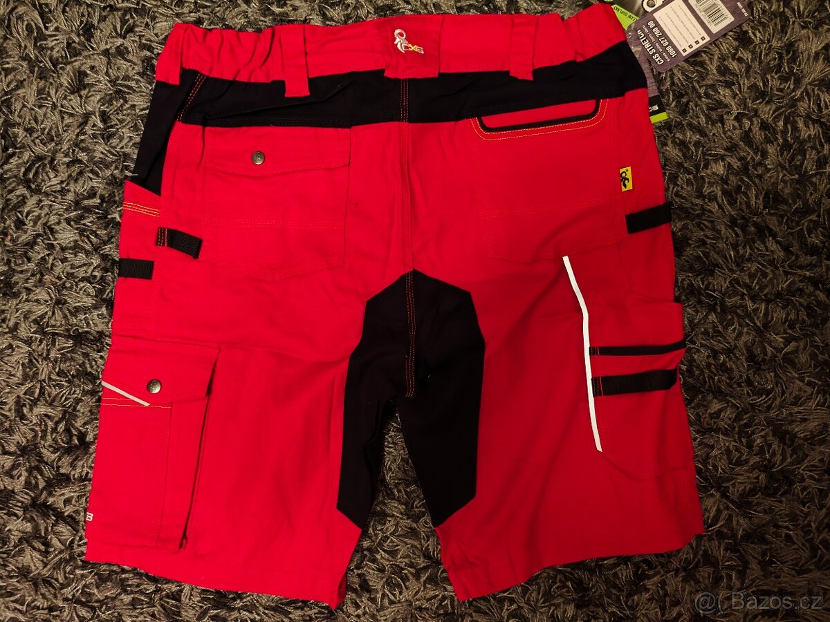 CXS stretch kraťasy červené - 5