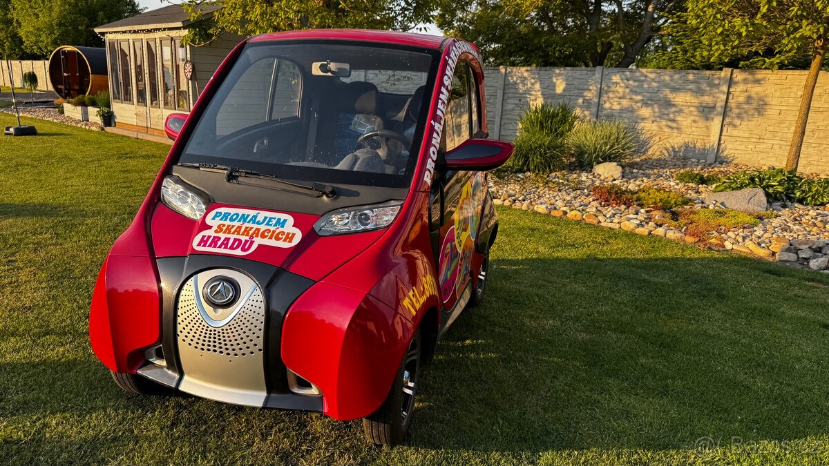 Elektro auto,elektro tříkolka,4 kolka ELBLESK