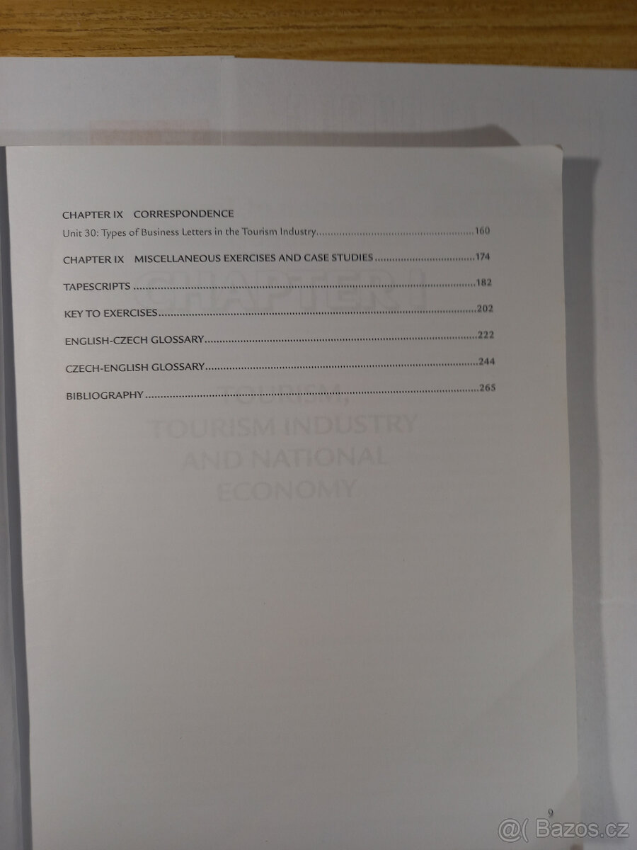 Zuzana Míšková: Angličtina v cestovním ruchu, English in the - 5
