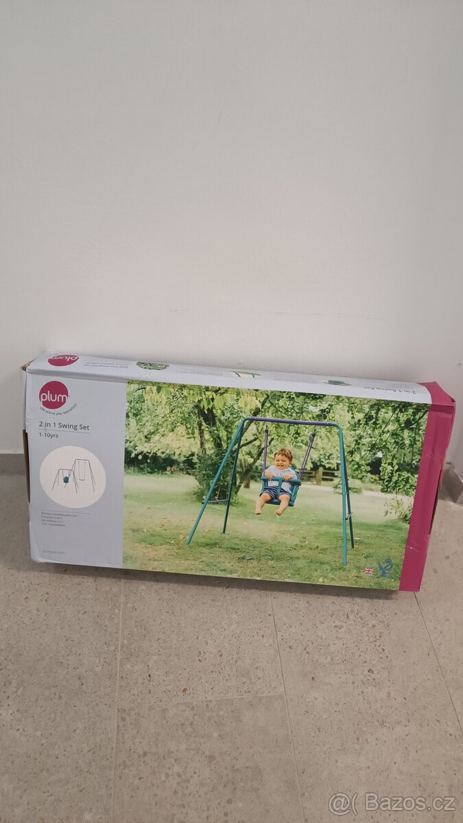 Kovová houpačka Plum 2v1 - 5