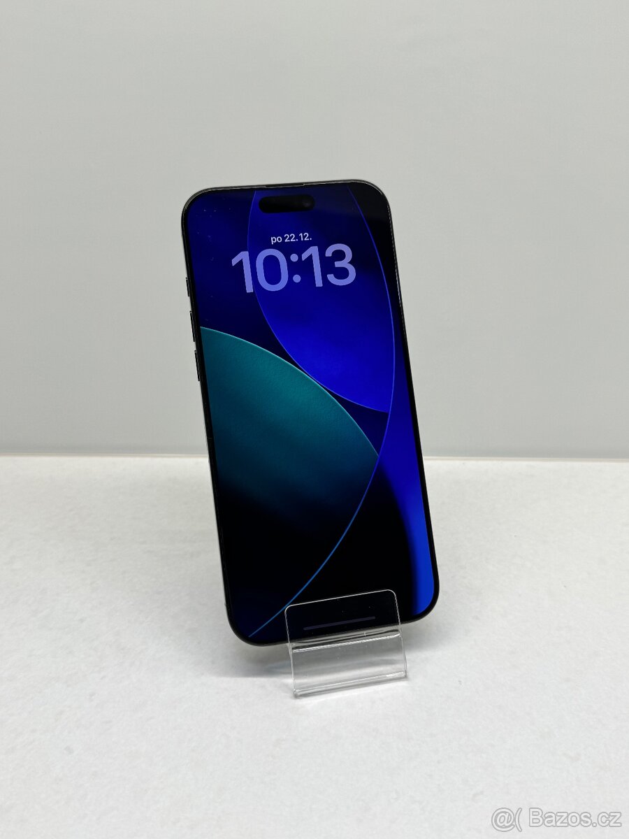 ZÁNOVNÍ APPLE IPHONE 16 PRO MAX 512GB-ČERNÝ,100% BATERIE - 5