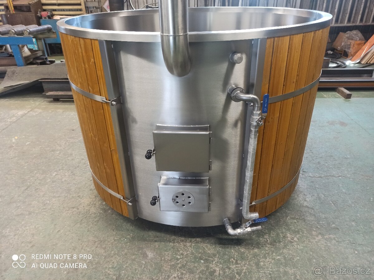 Nerezový koupací sud.káď. - 5