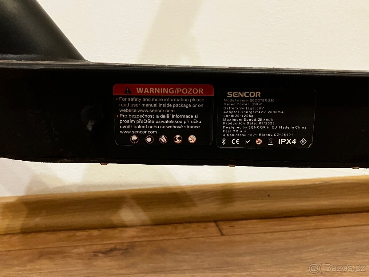 Sencor Scooter S30 - 5