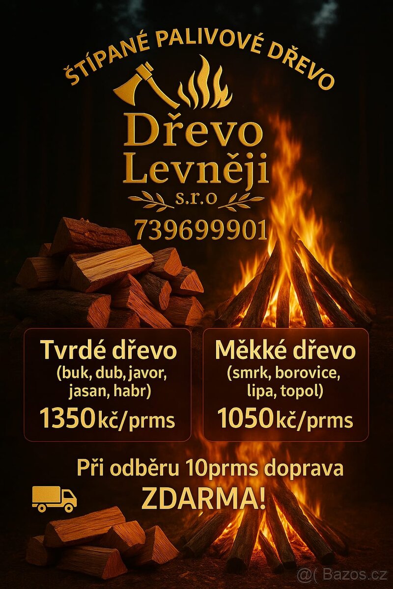 Štípané palivové dřevo - 5