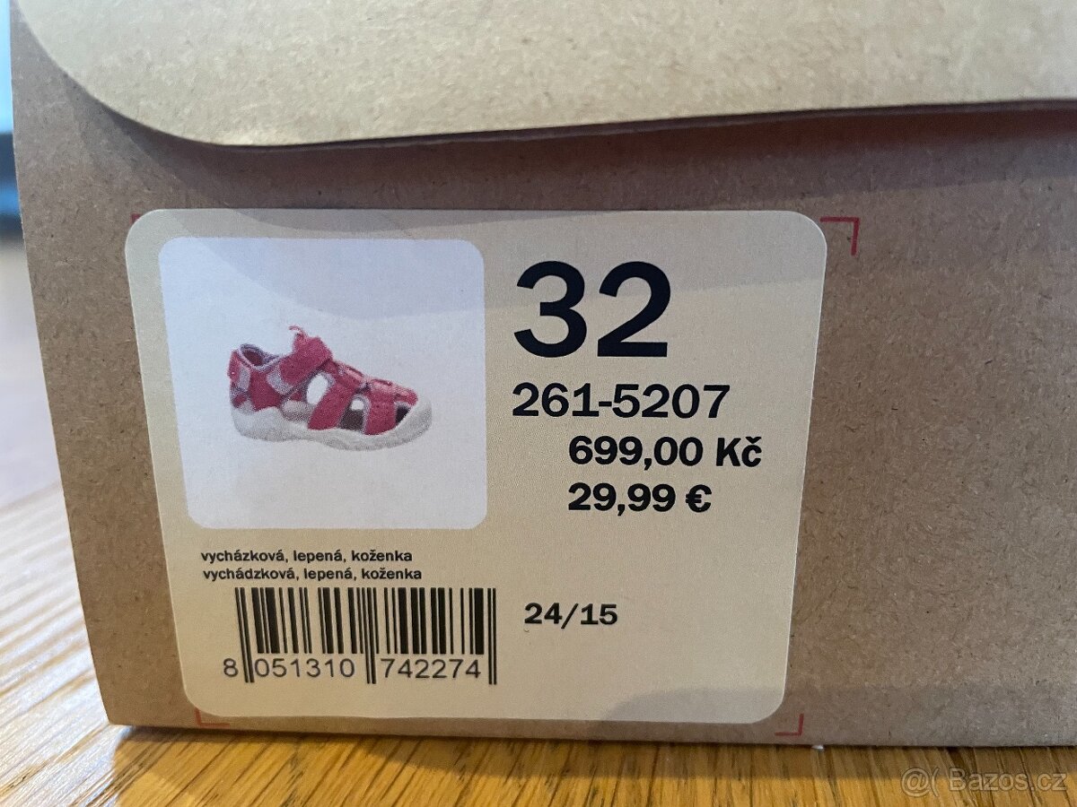 Dívčí sandále Bata vel. 32 - 5