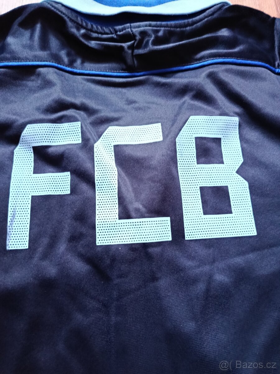 Tmavěmodrá nová mikina FC Barcelona Nike velikost L - 5