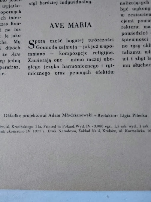 AVE MARIA BACH - GOUNOD - NOTY PRO VARHANY A KLAVÍR - 5