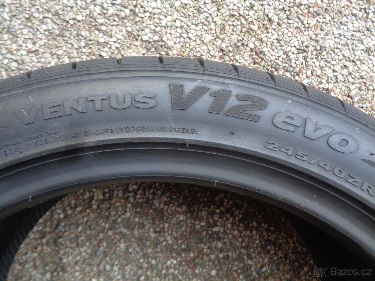 Letní pneu 245/40/18 R18 Hankook - Nové - 5